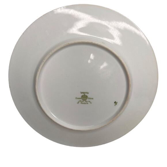 Vintage Imperial Crown Porcelain Plate China Austria The Rivals by Victor Venner - Picture 2 of 8
